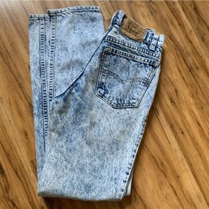 Vintage 80s/90s Acid Wash Stonewashed Levi’s Orange Tab Denim Jeans
